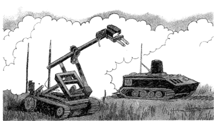 现代战争中的机器人是靠什么克敌制胜的--中国数字科技馆